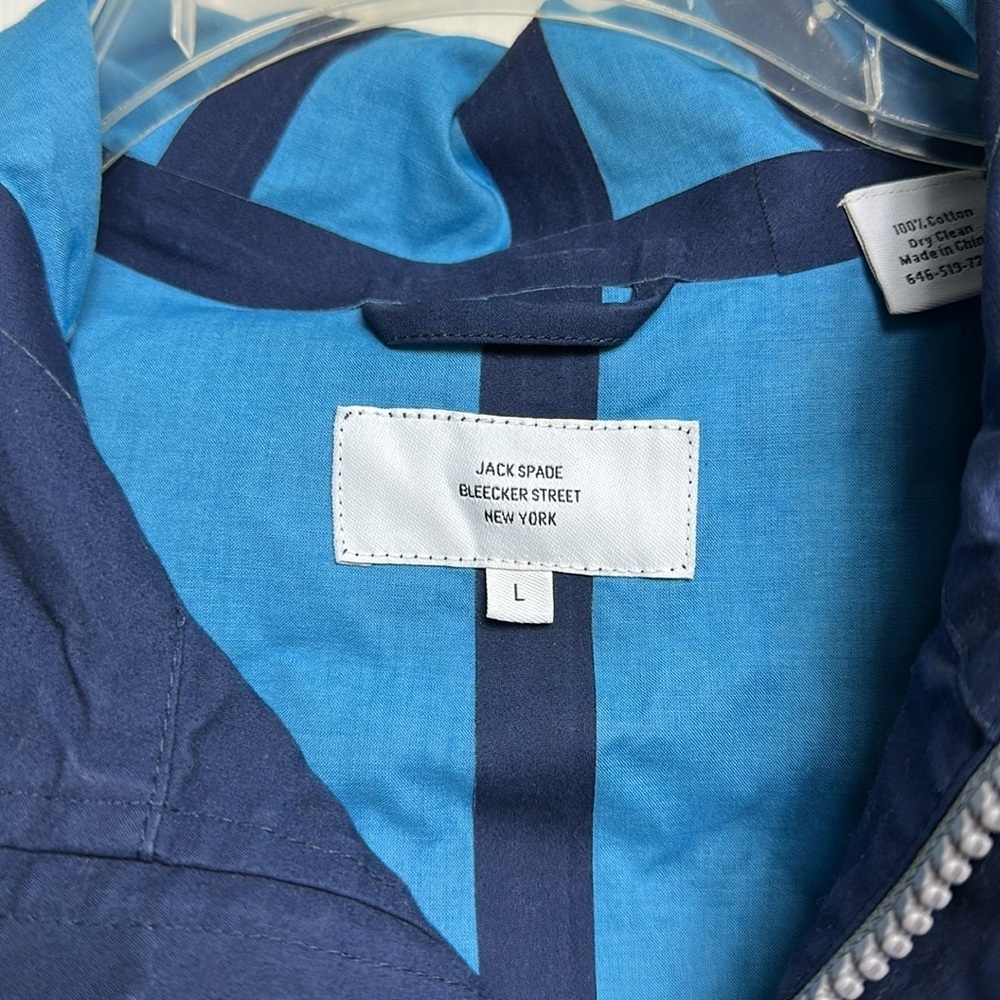 Jack Spade Bleecker Street New York Jacket Blue Size Large - Picture 2 of 12